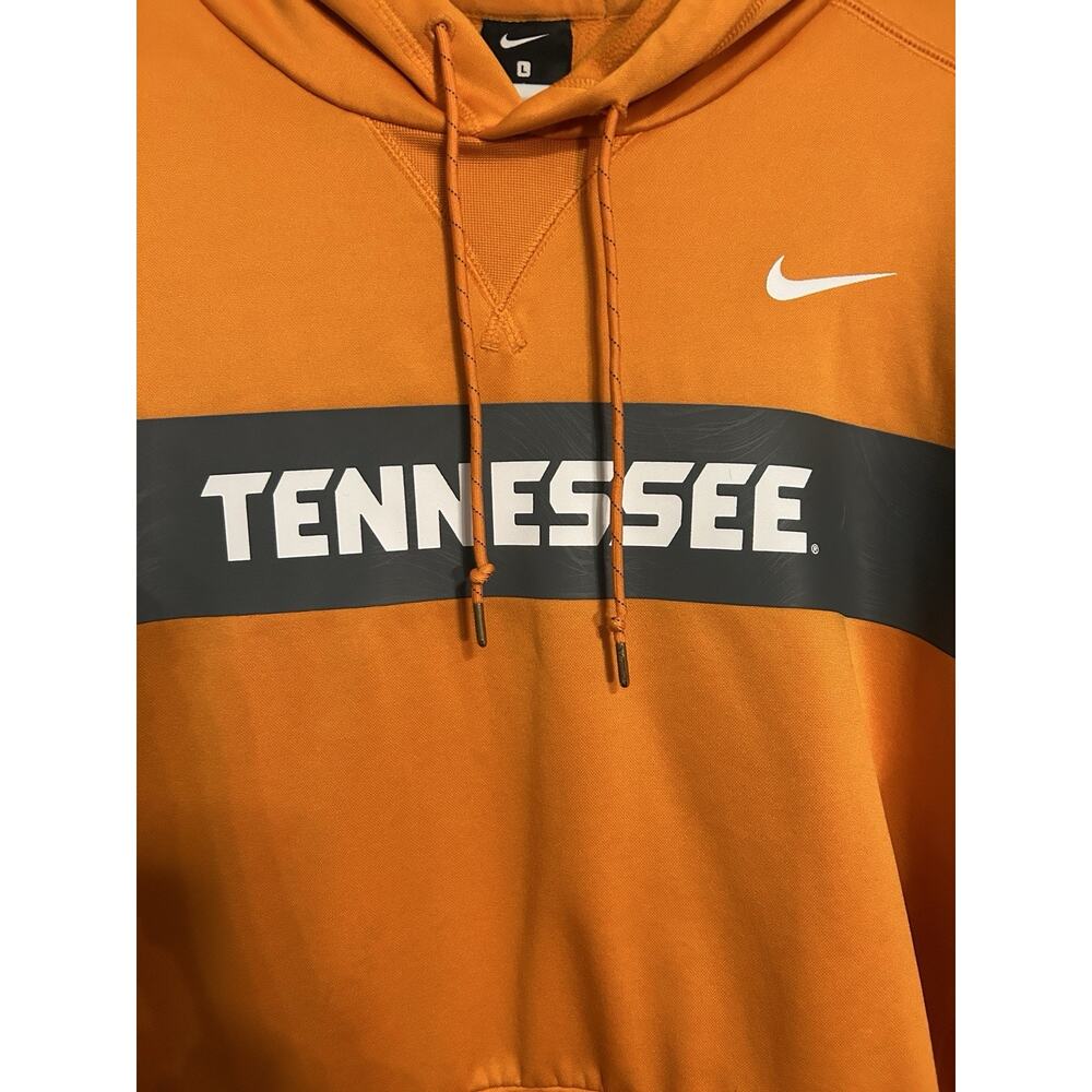Nike Tennessee Volunteers Hoodie Mens Large Orange Pullover NCAA Vols Sweatshirt - Picture 2 of 8